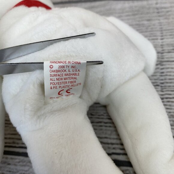 Beanie Babies TY Valentina & Casanova Valentine Day Love Heart Teddy Bears Toy * - Picture 12 of 15